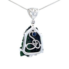 Uvarovite Pendant Necklace (AE1243)