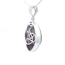 Lepidolite Pendant Necklace (AE1244)