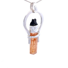 Imperial Topaz Shungite Pendant (SB1668)