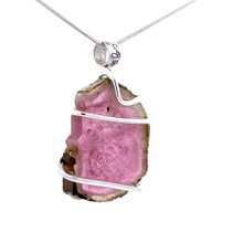 Watermelon Tourmaline Pendant (SB2217)