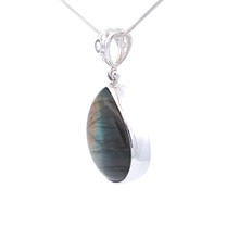 Labradorite Pendant Necklace (SE1190)