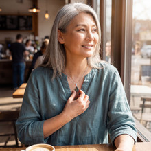 Labradorite Pendant Necklace (SE1190)