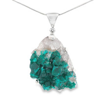 Dioptase Pendant Necklace (SB1183)