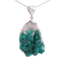 Dioptase Pendant Necklace (SB1183)