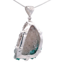 Dioptase Pendant Necklace (SB1183)