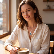 Plume Agate Aura Triplet Pendant (SB3370)