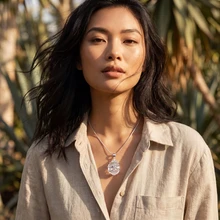 Enhydro Quartz Pendant (SB1339)