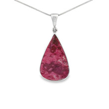 Thulite Pendant Necklace (SE1332)