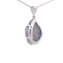 Blue Dumortierite Pendant Necklace (SB1769)