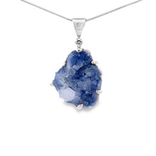 Blue Dumortierite Pendant Necklace (SB1769)