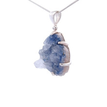 Blue Dumortierite Pendant Necklace (SB1769)