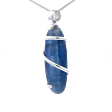 Blue Kyanite Pendant Necklace (FA1111)