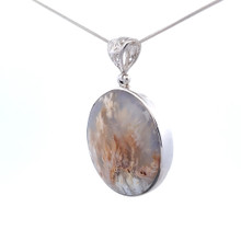 Plume Agate Aura Triplet Pendant (SB3370)