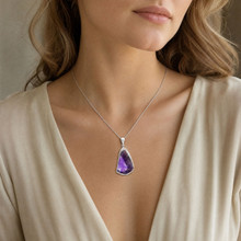 Record Keeper Amethyst Pendant (SB1808)