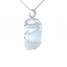 Aquamarine Pendant Necklace (SE1187)