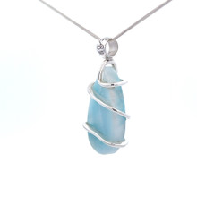 Larimar Pendant Necklace (FA1035)