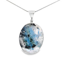 Crystal Rainbow Moonstone Necklace