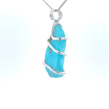 Hemimorphite Pendant Necklace (SE1529)