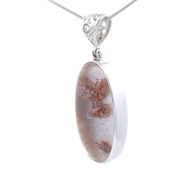 Lodolite Quartz Pendant Necklace (FA1031)