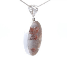 Lodolite Quartz Pendant Necklace (FA1031)