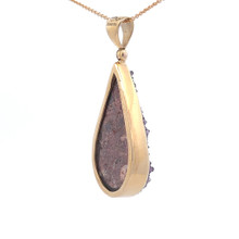 Amethyst Druzy Pendant (SB3407)