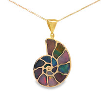 Natural Ethiopian Opal Pendant (SB3408)