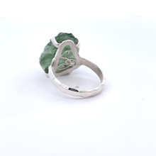 Moldavite Crystal Ring (R1021)