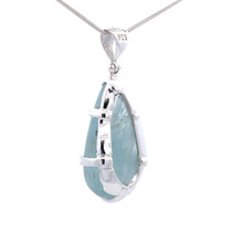 Aquamarine Crystal Pendant (SB1682)