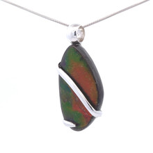 Ammolite Pendant Necklace (SE1209)