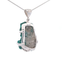 Dioptase Pendant Necklace (SB1183)