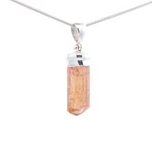 Imperial Topaz Pendant Necklace (M1271)