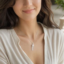 Danburite Pendant Necklace (SB1575)