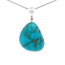 Turquoise Pendant Necklace (SB2646)