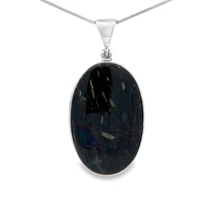 Nuummite Pendant Necklace (SB2783)