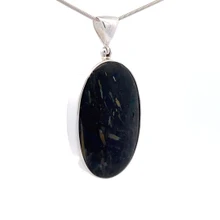 Nuummite Pendant Necklace (SB2783)