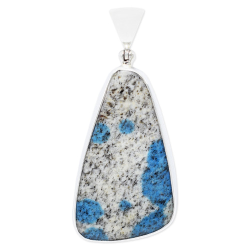 Granite Azurite Pendant