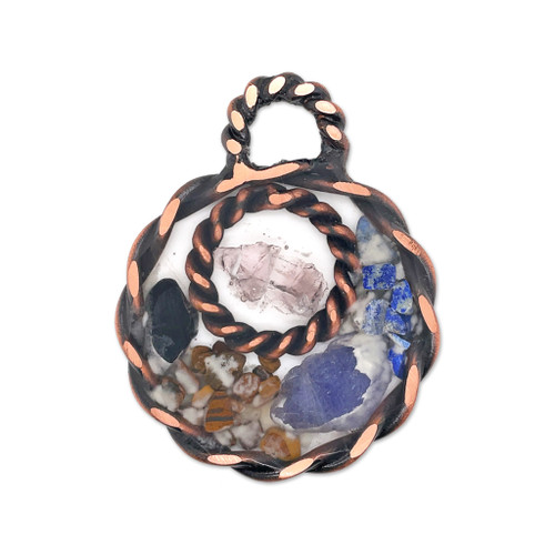 Archangel Metatron Copper Tensor Pendant