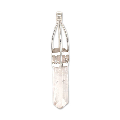 Danburite Crystal Pendant Necklace (SP1016)