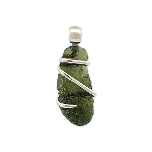 Moldavite Pendant Necklace (M1085)