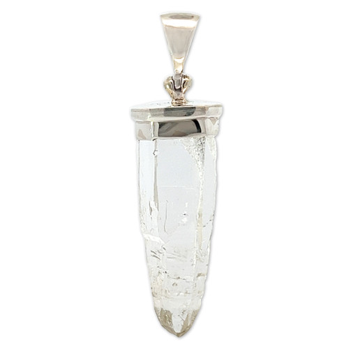Laser Quartz Pendant Necklace (SB1660)
