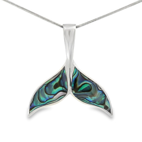 Abalone Shell Pendant Necklace (SB3109)