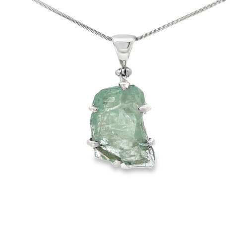 Aquamarine Pendant Necklace (SE1199)