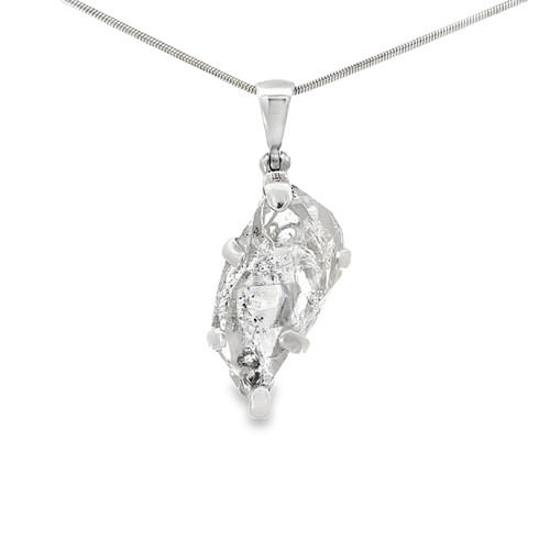 Quartz Crystal Carbon Pendant (FA2144)