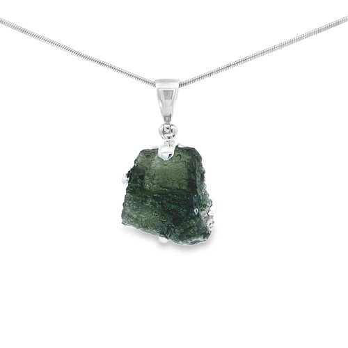 Moldavite Pendant Necklace (SB1231)