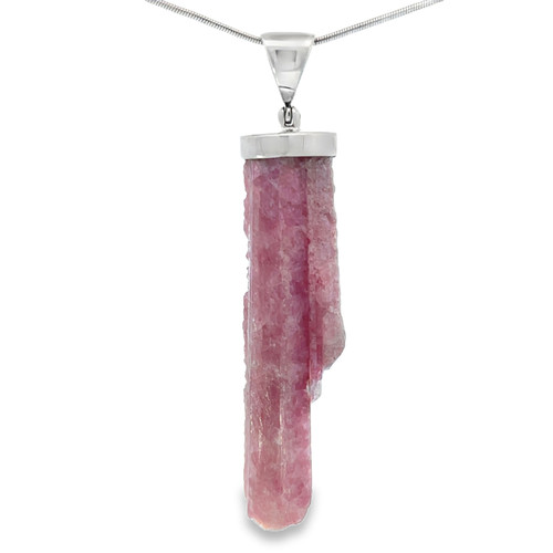 Pink Tourmaline Pendant Necklace (SB1101)