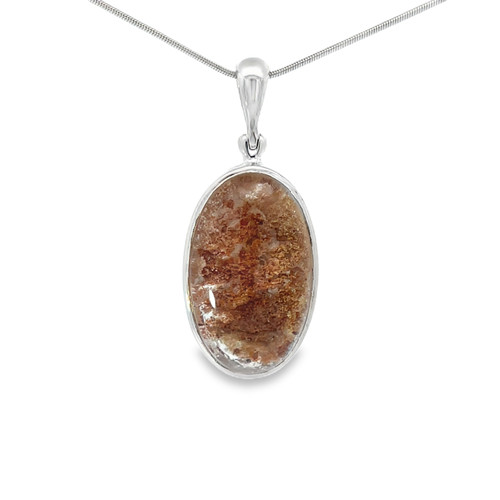 Lodalite Quartz Pendant Necklace (SB1402)