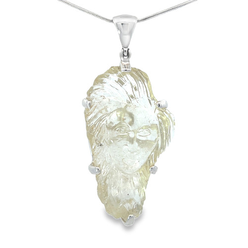 Libyan Desert Tektite Pendant (FA1057)