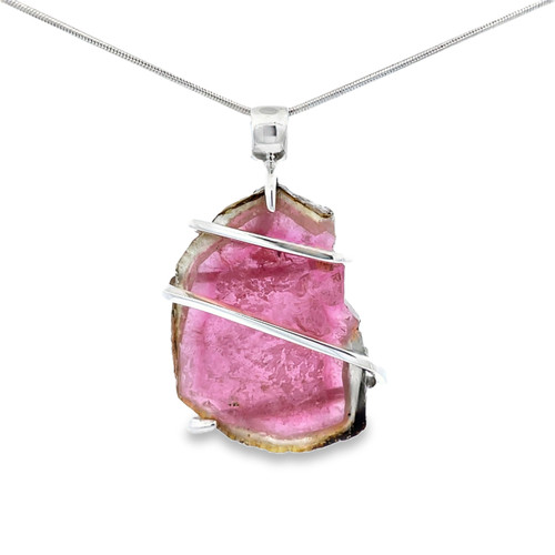 Watermelon Tourmaline Pendant (SB2217)