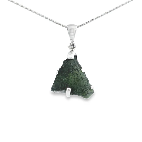 Moldavite Pendant Necklace (SB1201)