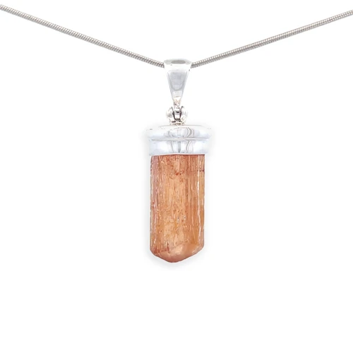 Imperial Topaz Pendant Necklace (M1271)